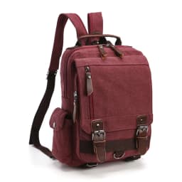 New Small Canvas Backpack Men Travel Back Pack Multifunctional Shoulder Bag for Women Laptop Rucksack School Bags Female Daypack