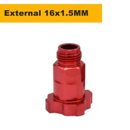 New Spray Gun Cup Adapter Paint Spray Gun Connector For Spray Paint Gun Disposable Measuring Cup Red Quick Connector