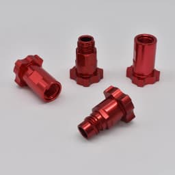 New Spray Gun Cup Adapter Paint Spray Gun Connector For Spray Paint Gun Disposable Measuring Cup Red Quick Connector
