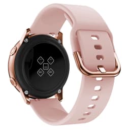 Silicone Original 20mm band Strap For Samsung Galaxy Watch Active 2 40/44mm / 3 41mm smartwatch wristband For Huawei GT 2 42mm