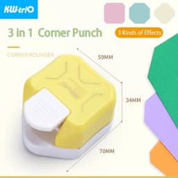 4mm 7mm 10mm Corner Rounder Border Punch R4R7R10 Round Corner Cutter Scrapbooking for DIY Handmade Craft Planner Photo Card Tool