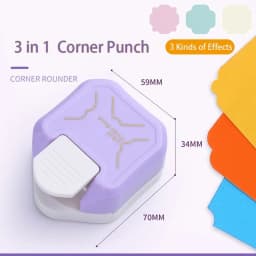 4mm 7mm 10mm Corner Rounder Border Punch R4R7R10 Round Corner Cutter Scrapbooking for DIY Handmade Craft Planner Photo Card Tool