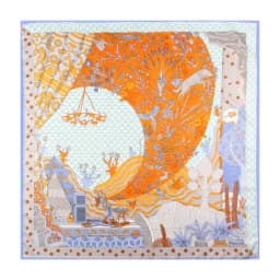 POBING Manual Hand Rolled Twill Silk Scarf Women Three Giraffes Square Scarves Echarpes Foulards Femme Wrap Bandana Hijab 90CM