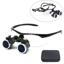 3.5X Loupe Magnifier Binoculars Professional Magnifying Glasses Lupa Third Hand Increa++se Lens for Repairing