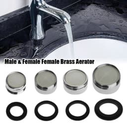 20/22/24/28mm Faucet Nozzle Filter Water Saving Tap Aerator Faucet Male Female Nozzle Spout End Diffuser Filter