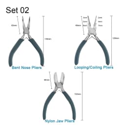 12 Styles High Quality Chrome Vanadium Stainless Steel End Cutting Wire Pliers Hand Tools DIY Jewelry Findings Making Pliers Set