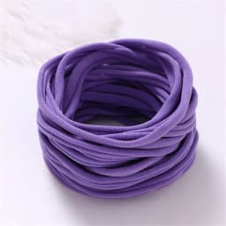 100Pcs/Lot Baby Girl DIY Stretchy Skinny Nylon Girl Elastic Supper Soft Headband Baby Accessories Infant Headwear Baby Items