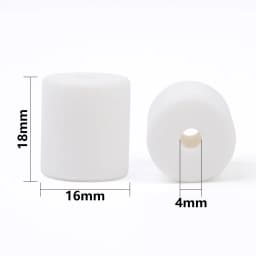 High Temperature Silicone Solid Spacer Hot Bed Leveling Column For CR-10 CR10S Ender-3 Prusa I3 3D Printer Parts Blu-3