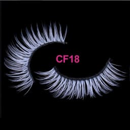 OKAYLASH 3D Dramatic Cruelty Free Faux Mink Colored Eyelashes Natural Long Colorful Blue Eye Lashes for Cosplay Party Make Up