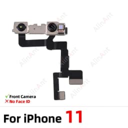 AiinAnt 100% Test Top Small Proximity Light Sensor Front Camera Flex Cable For iPhone 11 Pro X Xr Xs Max 6 6s 7 8 Plus SE 2020