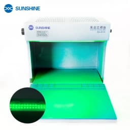 Sunshine S-917C Dust Free Working Room Anti Dust Bench Adjustable Wind Cleaning Room for Phone iPad Refurbish Repair for SS-890