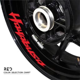Motorcycle Wheel Sticker Reflective Moto waterproof rim decal Rim Tape suitable for SUZUKI HAYABUSA Hayabusa