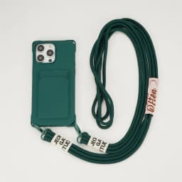 Strap Case For iPhone 17 Pro Max 16 15 14 12 18 13 Mini Plus Air Shockproof Silicone Card Slot Crossbody Necklace Lanyard Cover