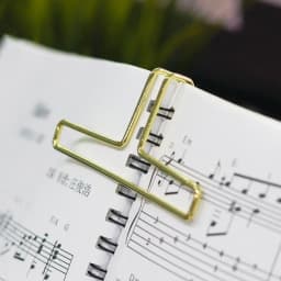 2Pcs Pianos Stands Song Book Clips Page Holder Music Note Clips For Speech Draft Cooking Recipe Magazines Newspapers Music Book
