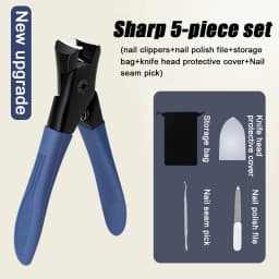 2023 Newest Anti-Splash Nail Clippers Single Nail Clipper Thick Hard Special Nail Trimmer Large Size Household Thick Nails