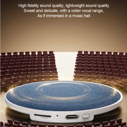 Ultra Slim Sleep Speaker Under Pillow HiFi Noise Reduction Bone Conduction Sound Machine For Deep Sleep Relaxation 2026