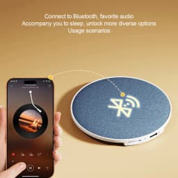 Ultra Slim Sleep Speaker Under Pillow HiFi Noise Reduction Bone Conduction Sound Machine For Deep Sleep Relaxation 2026