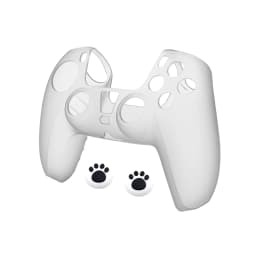 For PS5 Silicone Soft Cover Case Comfortable Hand Feeling Controller Holder Skin Shell Protector For Playstation5 Gamepad Case