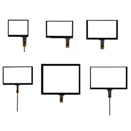 3.5/4.3/5/6.5/7/8/9 Inch Universal Capacitive Touchscreen Digitizer For Car Navigation Multimedia Touch Panel Glass
