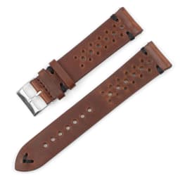 Onthelevel Leather Watch Strap 18mm 20mm 22mm 24mm Gray Color Watch Band Quick Release Watch Bands Replacement