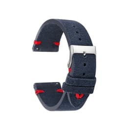 Onthelevel Leather Watch Strap 18mm 20mm 22mm 24mm Gray Color Watch Band Quick Release Watch Bands Replacement