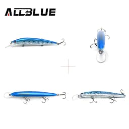ALLBLUE SHANKS 130MR SP Fishing Lure Suspend Jerkbait 23g Weight Moving Systerm Long Cast Wobbler 2.5m Minnow Bass Pike Tackle