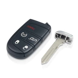 KEYYOU Replacement 5 Buttons Smart Remote Key M3N40821302 Fob 433MHz For Jeep Grand Cherokee 2013-2018 Dodge Journey Challenge