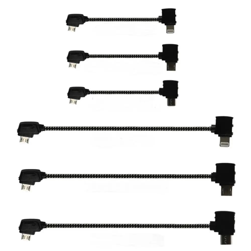 For DJI Mavic2/Mini//MiniSE Air Pro Control Micro USB to Phone Tablet Transmission Wire Android MicroUSB Type-C IOS Cable