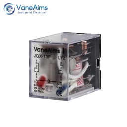 JQX-13F HH62P High power Relay Coil General DPDT Micro Mini Electromagnetic Relay Switch with Socket Base AC110V220V DC12V24V10A