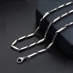 Fashion High-end New Titanium Steel Necklace Melon Chain Stainless Steel Chain Men And Women Fashion Necklace Gift Hot Sale