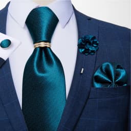 8cm Men Tie White Solid Necktie Men's Formal Wedding Party Ties Cufflinks Hanky Flower Brooch Set Men Gift Corbatas DiBanGu