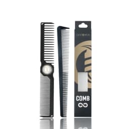 2Pcs NEW Professional Barber Dual Spining Comb Wide and Fine Tooth Cutting Comb Taper Comb for Salon Hairdressing Accessories