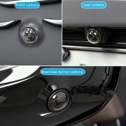 2PCS Car Camera Lens Protector Rear View Backup Camera Cover 360° Camera Protection Anti Scratch Waterproof Dust-proof