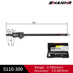 SHANHR Hardened Stainless Steel 0-150 mm Digital Caliper Messschieber Caliper Electronic Vernier Micrometro