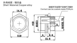 1set GX16 3 Pin Male Female L71Y Diameter 16mm Circular Connector Aviation Socket Plug Wire Panel Connector High Quality On Sale