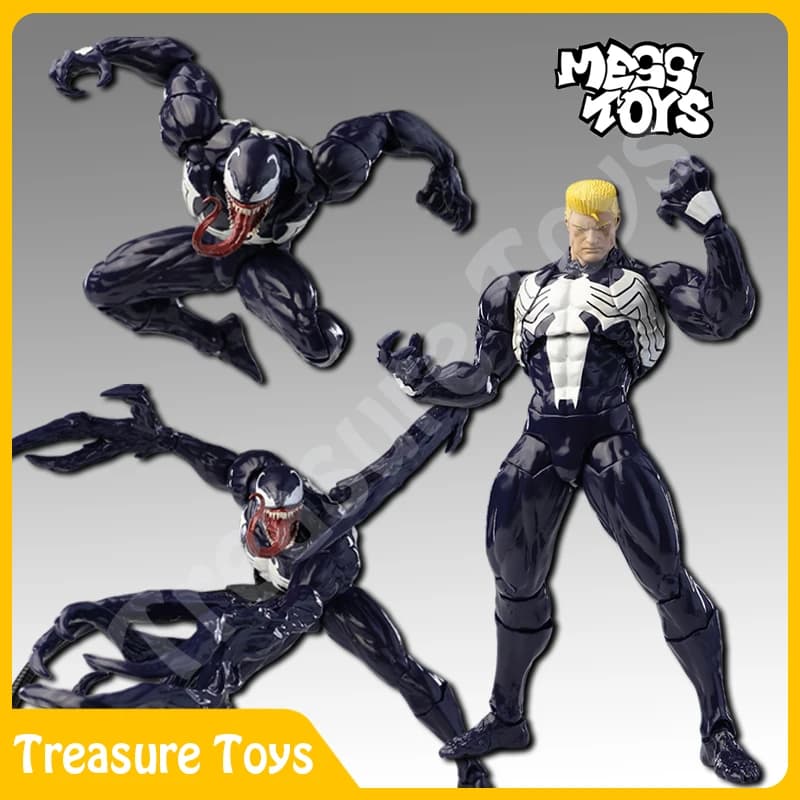 Mess Toys Lethal Neighbor Venom Anime Action Figure Black Spider Man Spider-Man Action Figure Gifts Toys