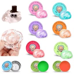 2026 Lab Putty Crystal Clear Glass Best Thinking Smart Crazy Stress Putty with Tin, Sensory & Bouncing Toy Children Gifts