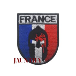 NEW France Flag IR Infrared Embroidered Patches Tactical Military Patch Nylon Reflective French Flag Emblem Embroidery Badges