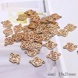 10set Gold color OT Clasps Connectors Charms for Jewelry Making Bracelet Necklace End Buckle Accessories Chain Link Buckle