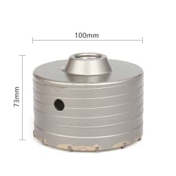110-500mm SDS PLUS Shank 30-160mm Concrete Hole Saw Electric Hollow Core Drill Bit Cement Stone For Air Conditioner Tube