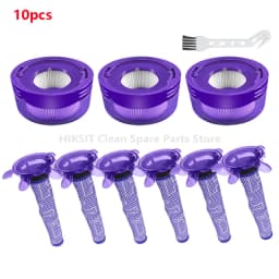 For Dyson V8 FOCUS MATTRESS Handheld Vacuum Cleaner Parts Pre Post Hepa Filter Accessories Washable Hepa Filter Replacement