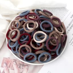 51 Colors Basic Elastic Hair Band for Girls 20/30/50PCS 4cm Simple Solid Color Headband Women Hair Accessories Scrunchies Holder