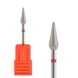 Nail Drill Bits Electric Manicure Milling Cutter Drill Bit for Nails Diamond Cuticle Cutter Flame Bit Nail Drill Clean Bits Burr