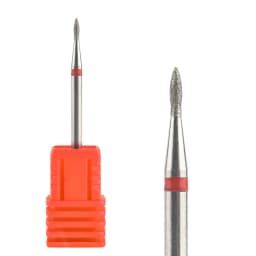 Nail Drill Bits Electric Manicure Milling Cutter Drill Bit for Nails Diamond Cuticle Cutter Flame Bit Nail Drill Clean Bits Burr