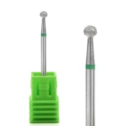 Nail Drill Bits Electric Manicure Milling Cutter Drill Bit for Nails Diamond Cuticle Cutter Flame Bit Nail Drill Clean Bits Burr