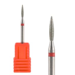Nail Drill Bits Electric Manicure Milling Cutter Drill Bit for Nails Diamond Cuticle Cutter Flame Bit Nail Drill Clean Bits Burr