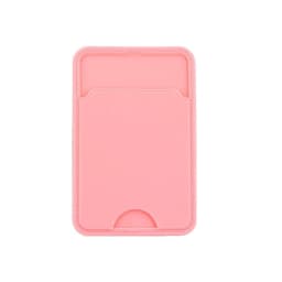 Silicone Business Credit Pocket Adhesive Mobile Phone Back Slot ID Bank Card Phone Pouch Phone Back Paste Sticker Card Holder