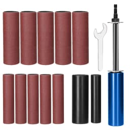 Sanding Rod Sanding Wood Metal Plastic Glass Stone Mini Belt Sander Electric Drill Attachment Lithium Electric Drill Conversion
