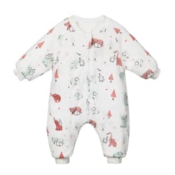 Baby Sleeping Bag Cute Girls Winter Warm Baby Sleepsack With Feet 1-4Years Kids Growth Blanket Sleepwear Children'S Sleeping Bag