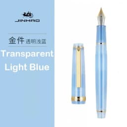 Jinhao 82 Fountain Pen Luxury Acrylic Ink Pen Spin EF F M Nib Elegante Business Office School Supplies Writing Pen Stationery